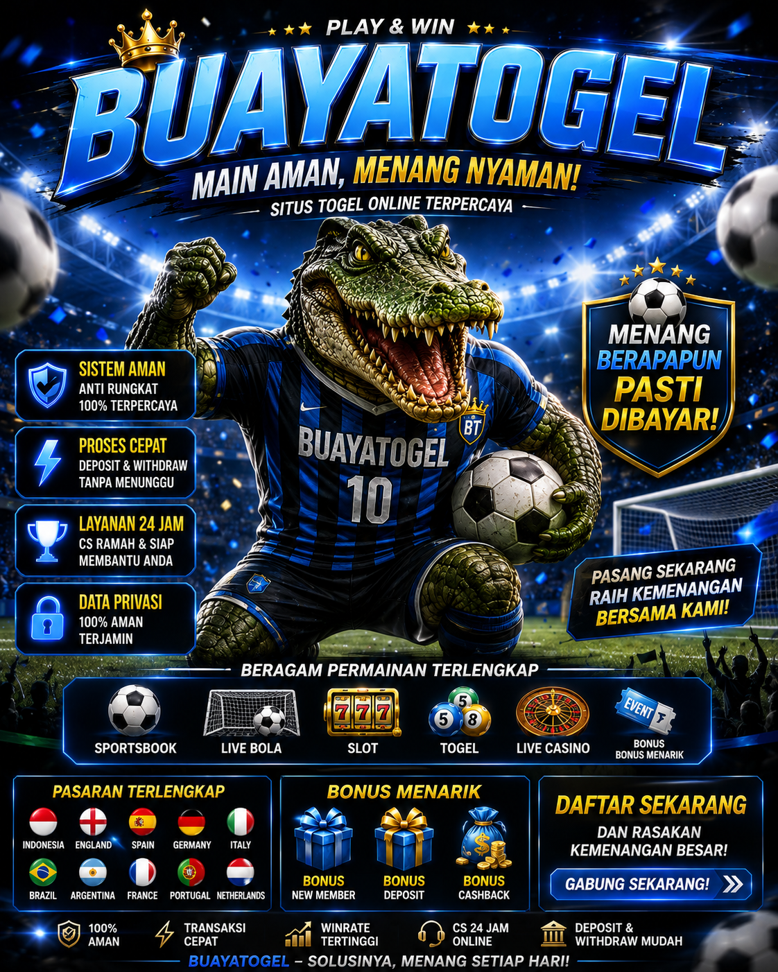 BUAYATOGEL | Your Fresh Spot for Online Games